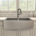ZLINE Voltaire Kitchen Faucet, Electric Matte Black, VLT-KF-MB