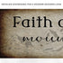 Matthew 17:20 - Faith Can Move Mountains Sign ll