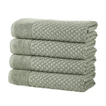 Cotton Diamond Waffle Weave Bath Towel Set - Grayson Collection